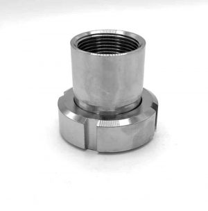 Raccord Femelle tournante Mâcon / Femelle Fixe GAZ Inox