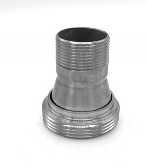 Raccord Mâle Mâcon / Mâle GAZ Inox