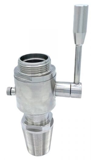 Robinet à boule Mâle Mâcon pour cuve bois Inox
